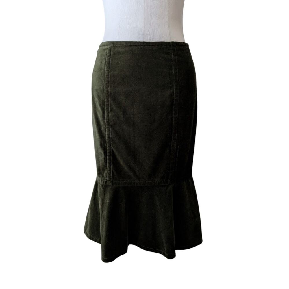 Max Mara Vintage Velvet Skirt